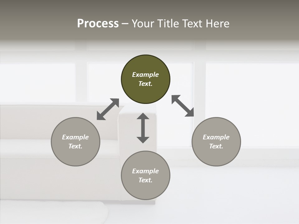 Human Company Writing PowerPoint Template