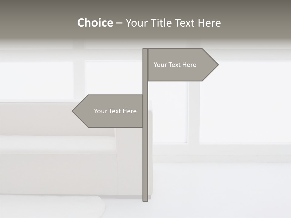 Human Company Writing PowerPoint Template