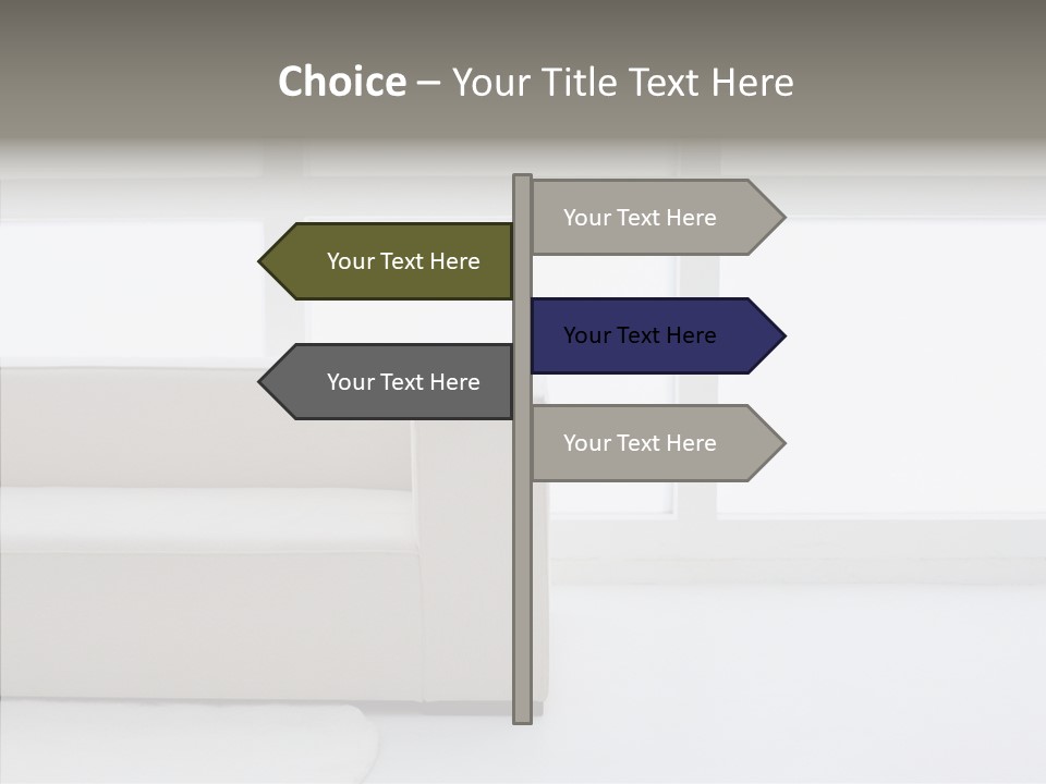 Human Company Writing PowerPoint Template