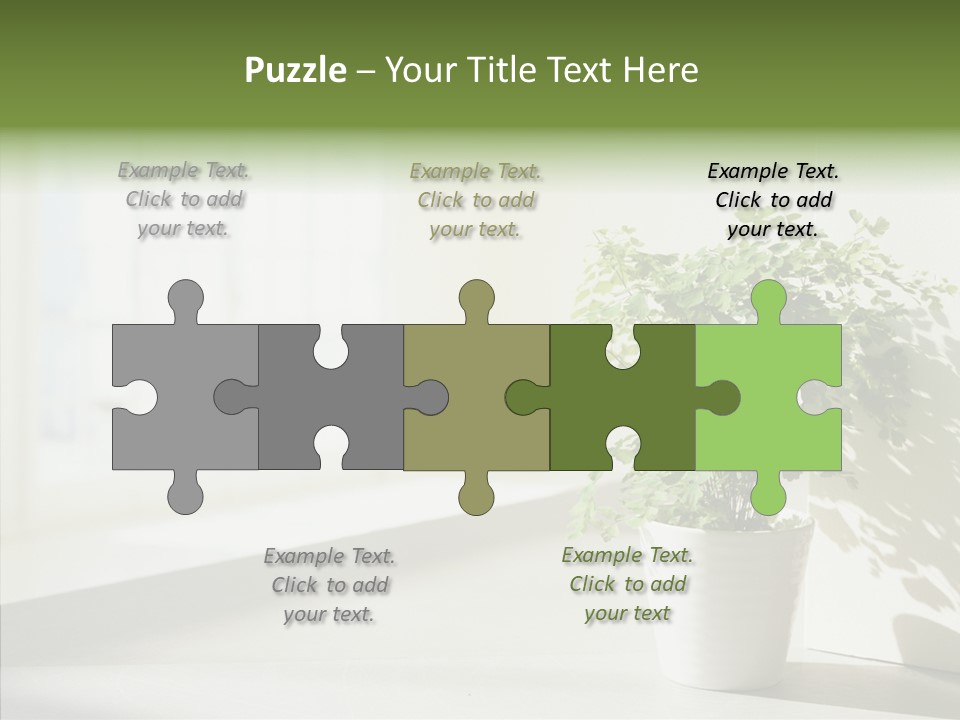 Humorou Figure Happy PowerPoint Template