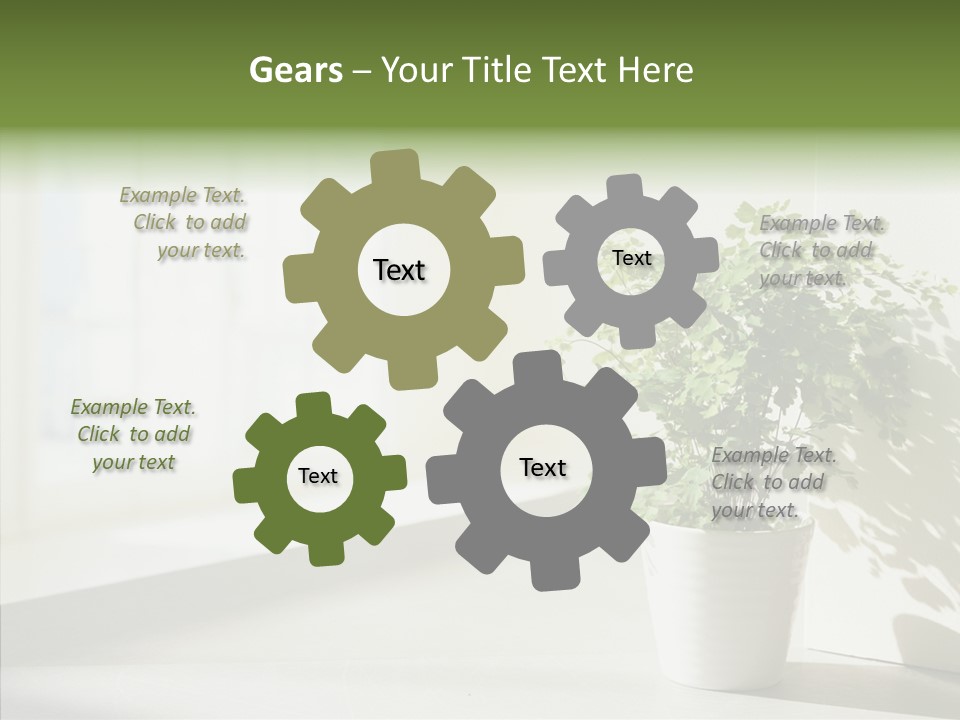 Humorou Figure Happy PowerPoint Template