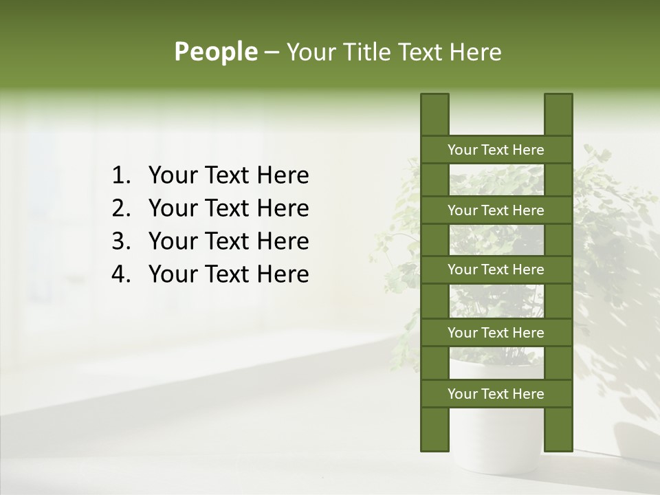 Humorou Figure Happy PowerPoint Template