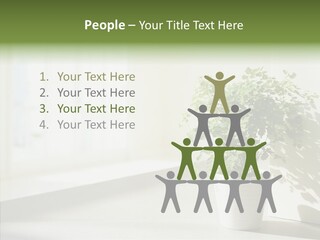 Humorou Figure Happy PowerPoint Template