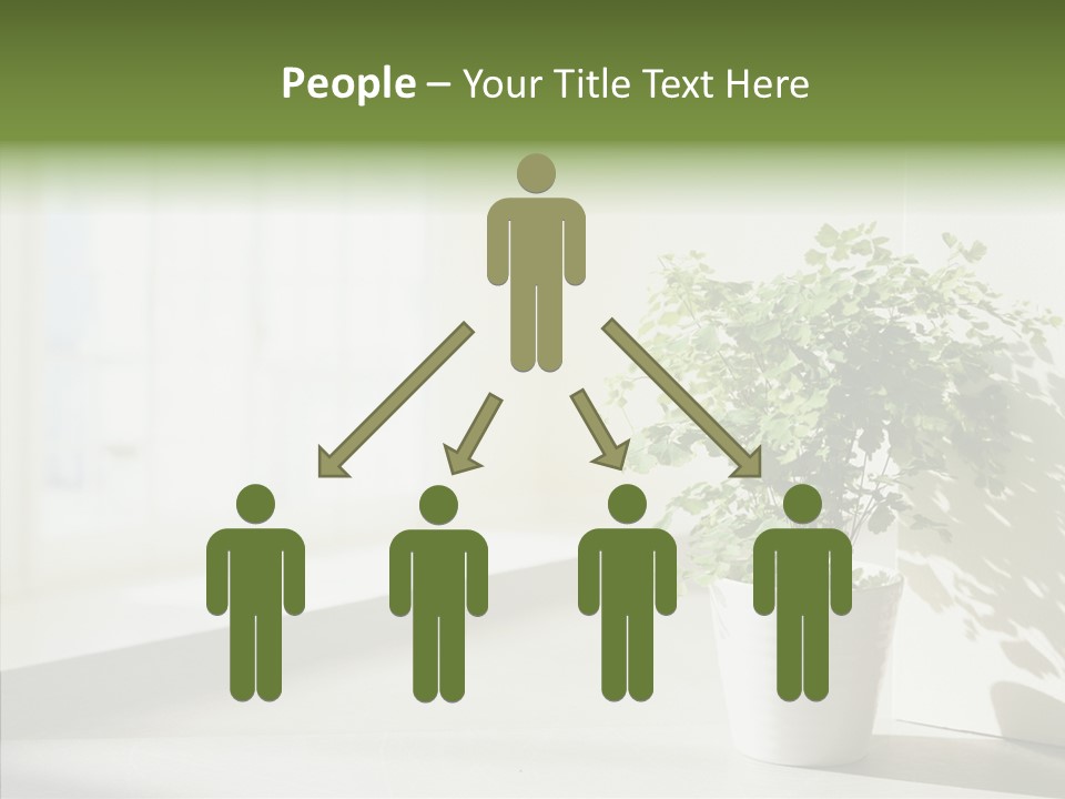 Humorou Figure Happy PowerPoint Template