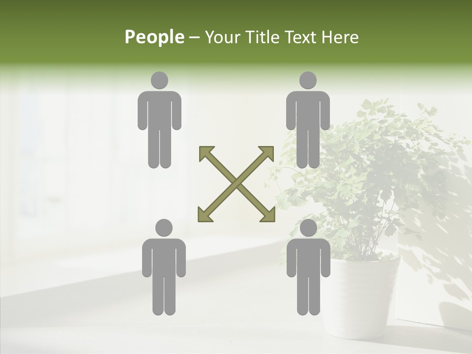 Humorou Figure Happy PowerPoint Template