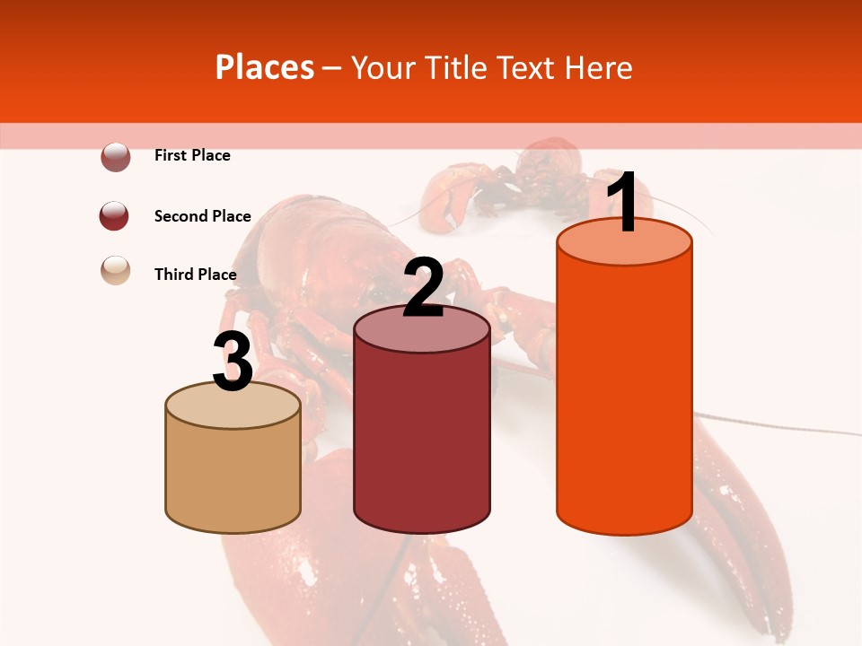 Crayfish Shellfish Idea PowerPoint Template