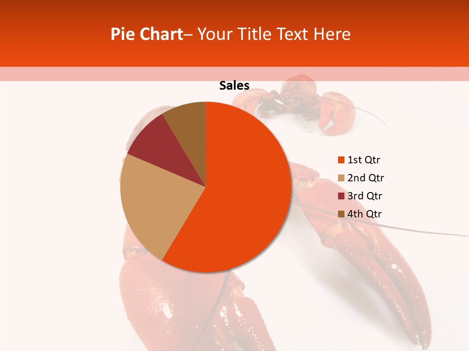 Crayfish Shellfish Idea PowerPoint Template