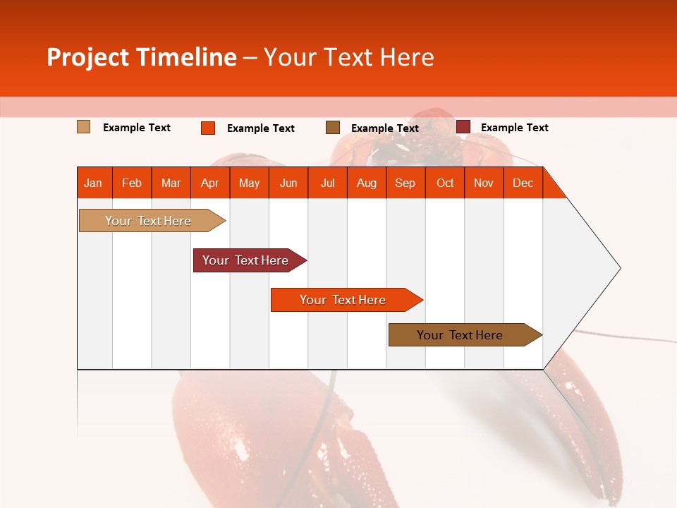 Crayfish Shellfish Idea PowerPoint Template