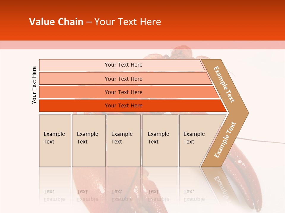 Crayfish Shellfish Idea PowerPoint Template