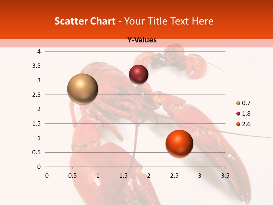 Crayfish Shellfish Idea PowerPoint Template