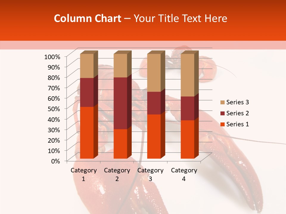 Crayfish Shellfish Idea PowerPoint Template