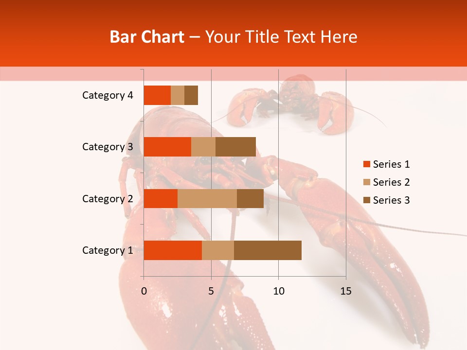 Crayfish Shellfish Idea PowerPoint Template