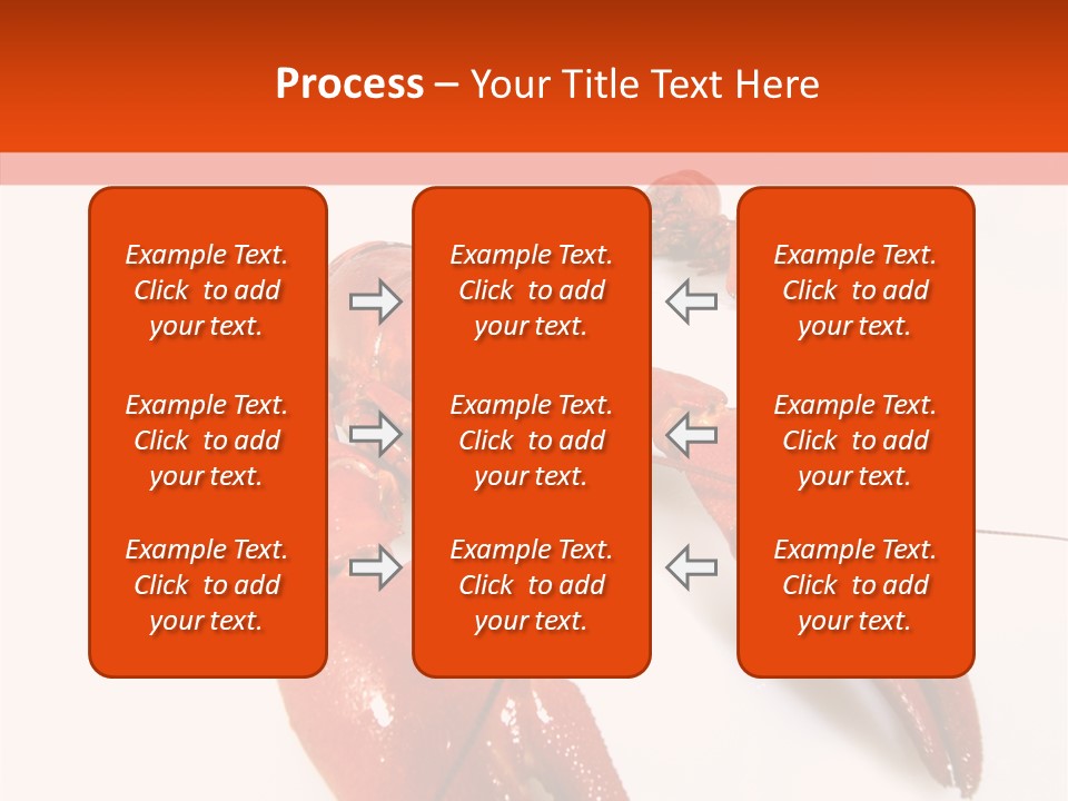 Crayfish Shellfish Idea PowerPoint Template