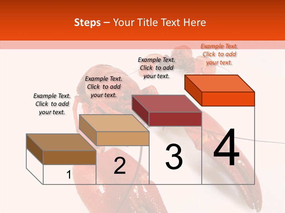Crayfish Shellfish Idea PowerPoint Template