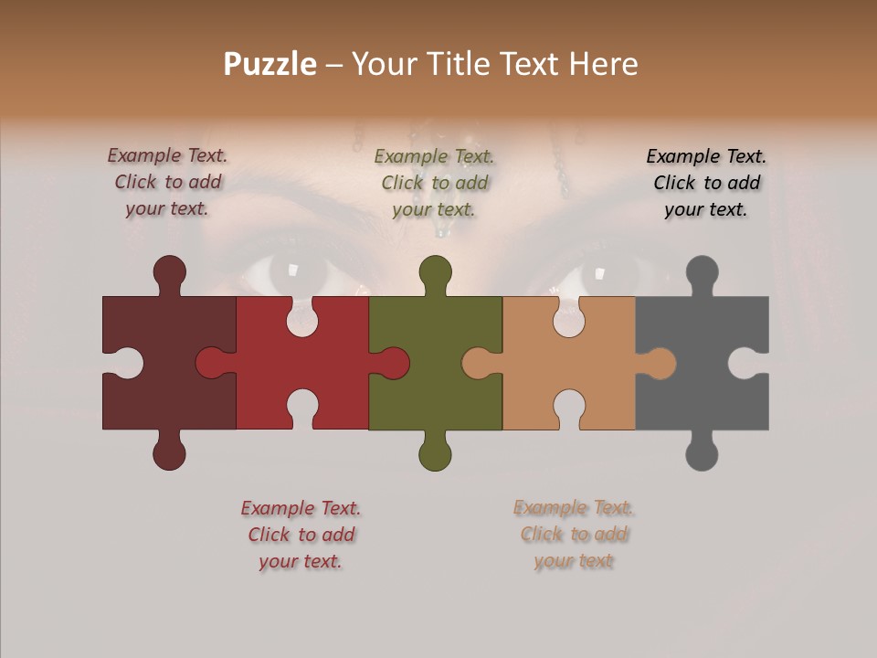 Expression Seductive Pretty PowerPoint Template