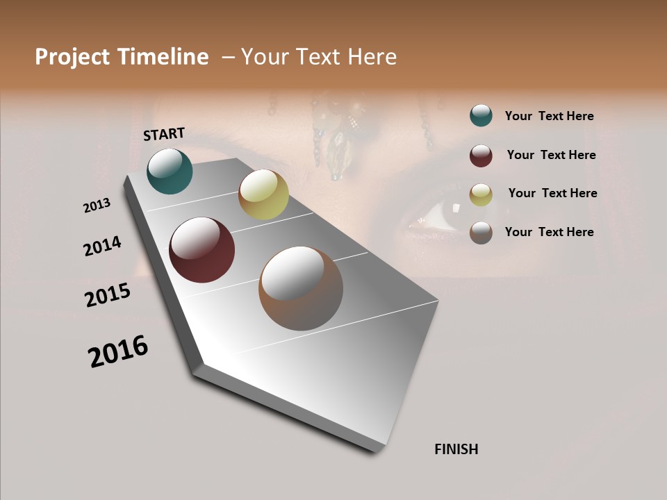 Expression Seductive Pretty PowerPoint Template