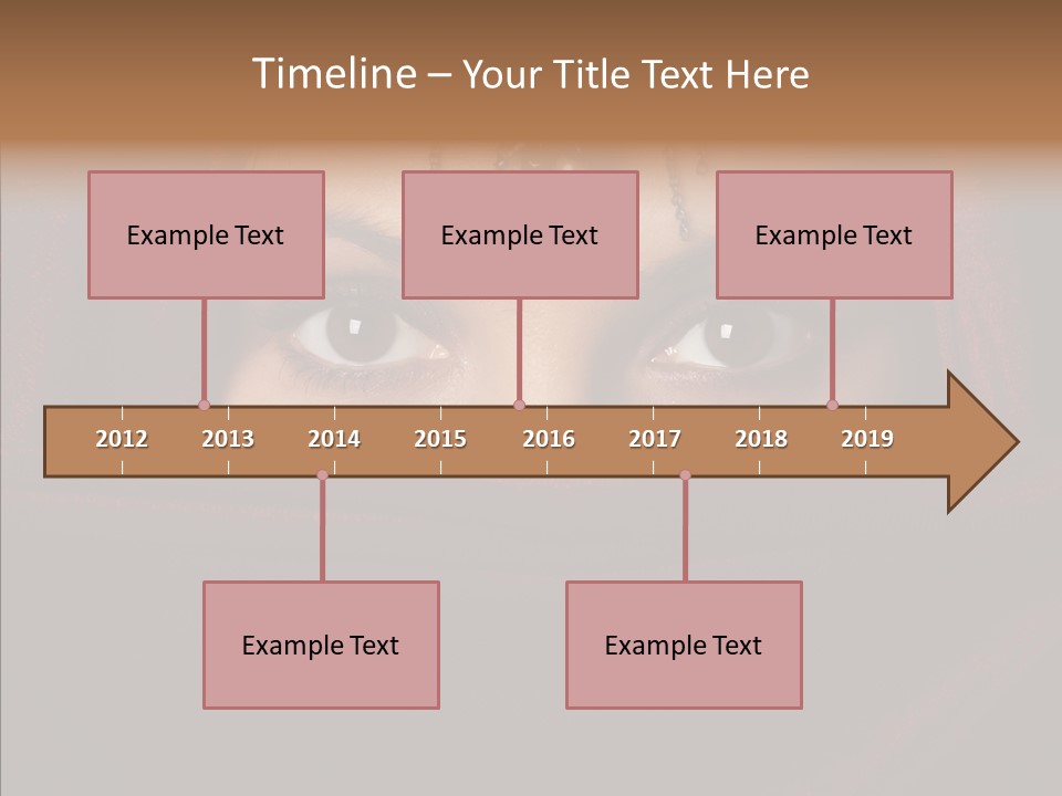Expression Seductive Pretty PowerPoint Template
