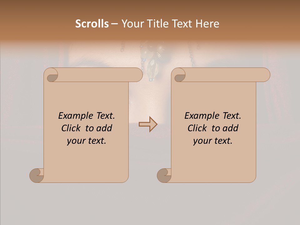 Expression Seductive Pretty PowerPoint Template