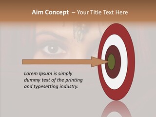 Expression Seductive Pretty PowerPoint Template
