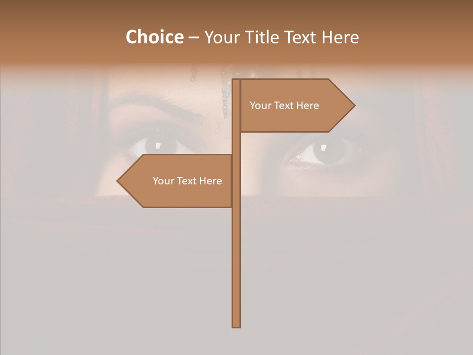 Expression Seductive Pretty PowerPoint Template