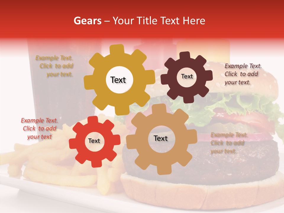 Steak Barbecue Dinner PowerPoint Template