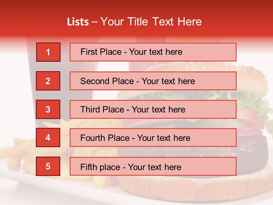 Steak Barbecue Dinner PowerPoint Template