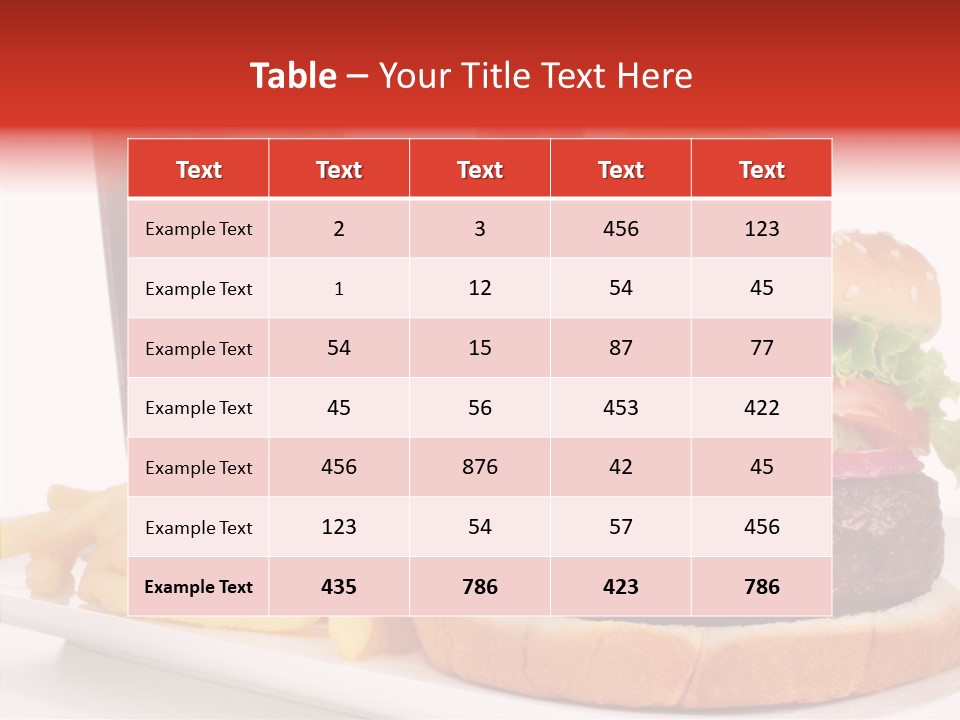 Steak Barbecue Dinner PowerPoint Template