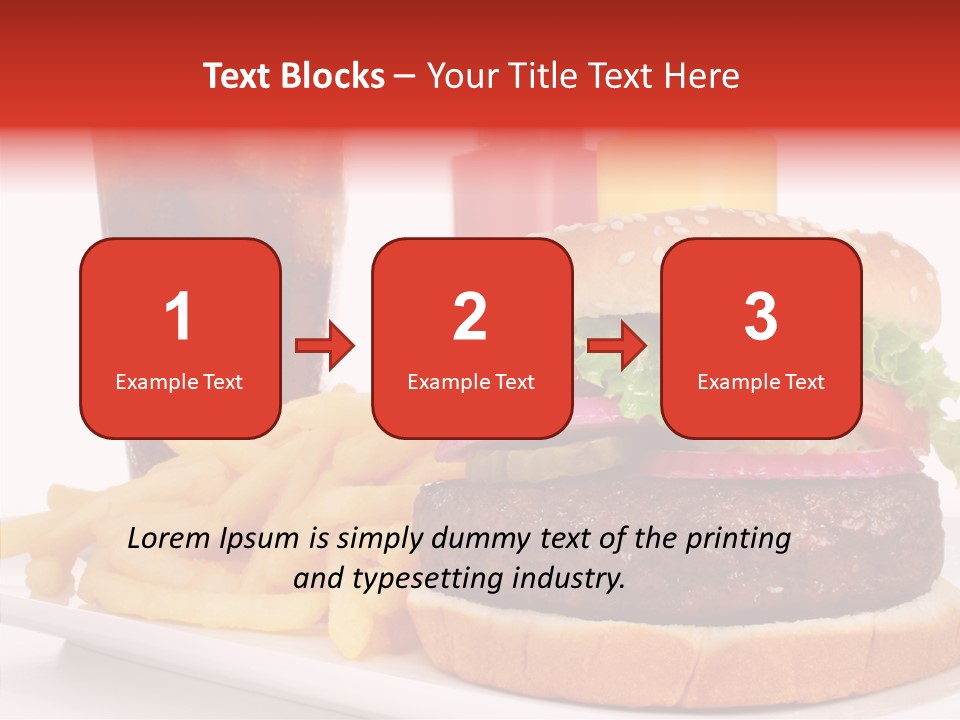 Steak Barbecue Dinner PowerPoint Template
