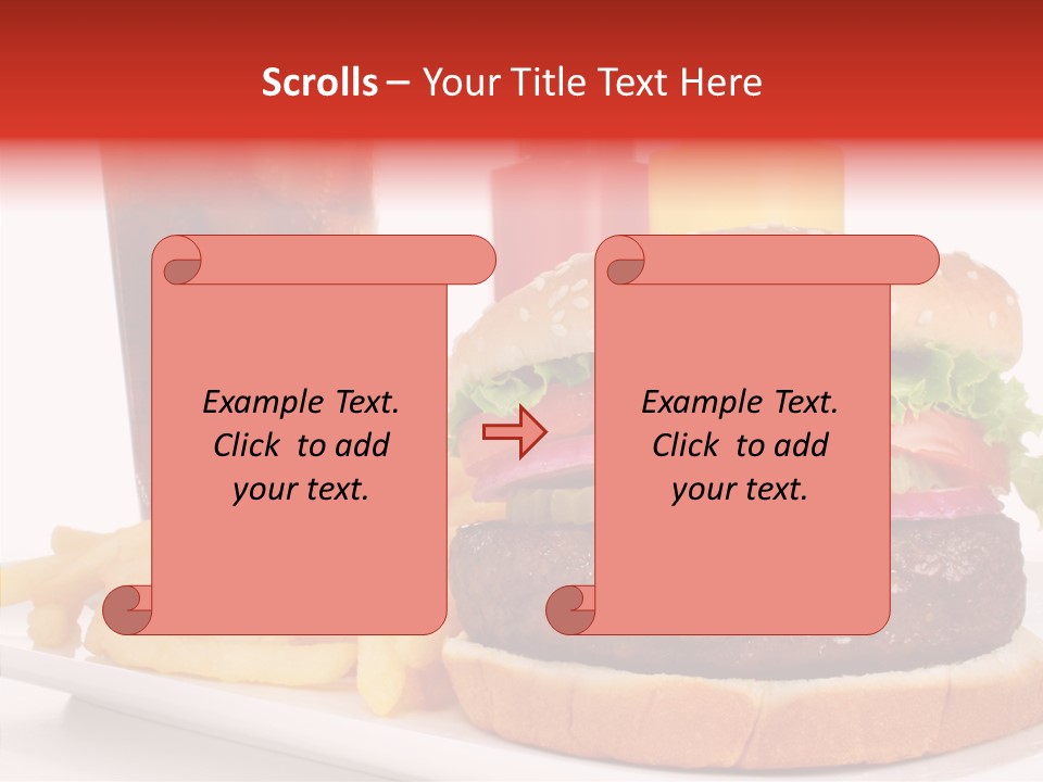 Steak Barbecue Dinner PowerPoint Template