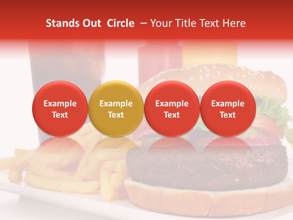 Steak Barbecue Dinner PowerPoint Template