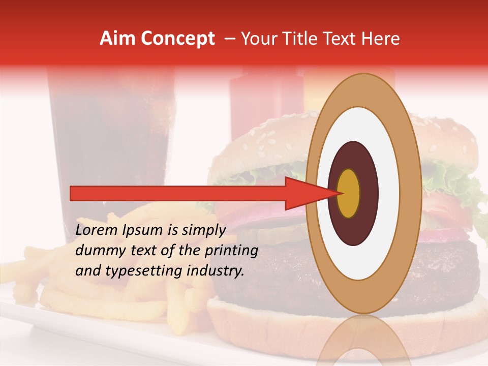 Steak Barbecue Dinner PowerPoint Template