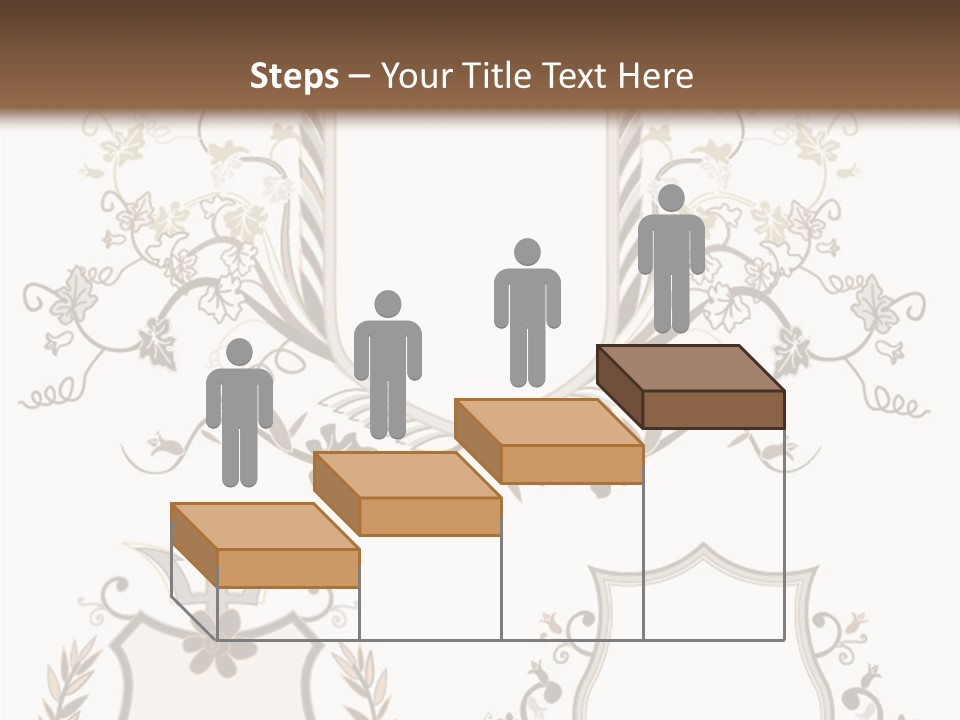 Illustration Gothic Foliage PowerPoint Template