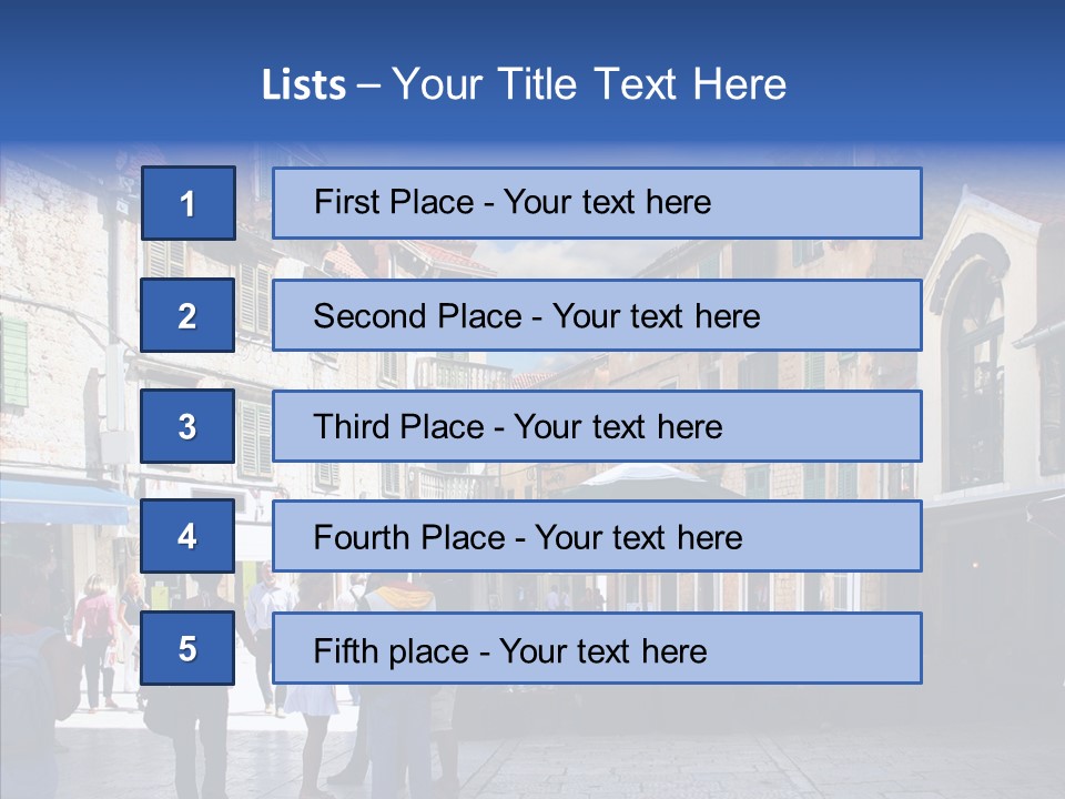 Croatia Nook Summer PowerPoint Template