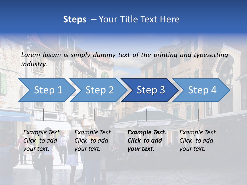 Croatia Nook Summer PowerPoint Template