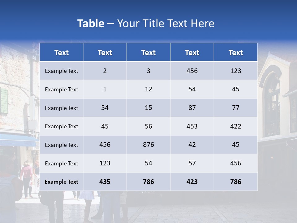 Croatia Nook Summer PowerPoint Template