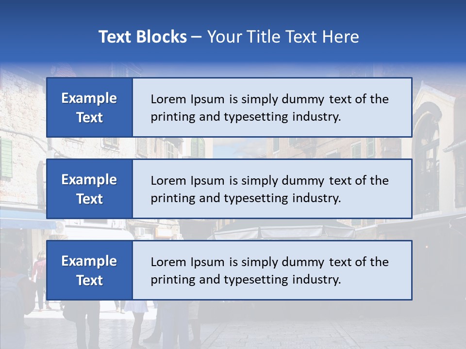 Croatia Nook Summer PowerPoint Template