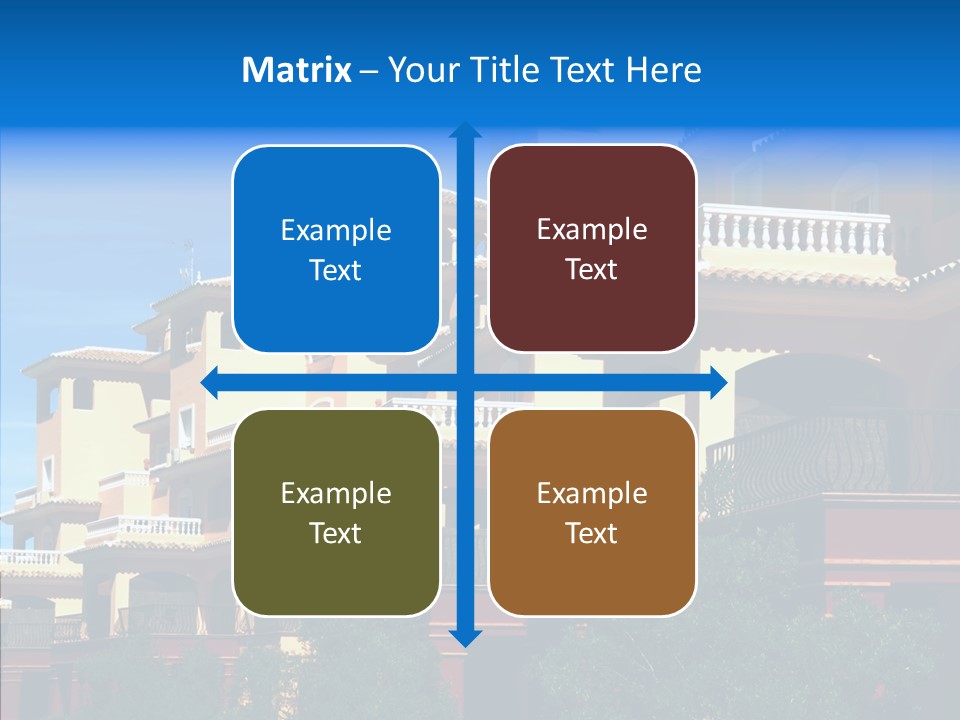 Real Estate Building Residence PowerPoint Template