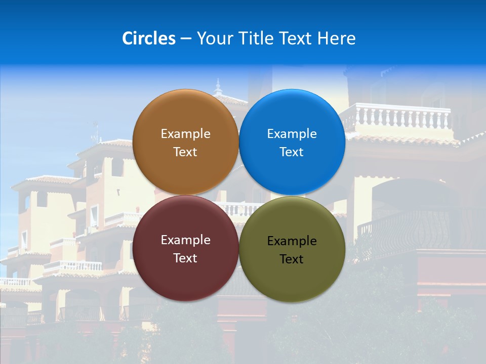 Real Estate Building Residence PowerPoint Template