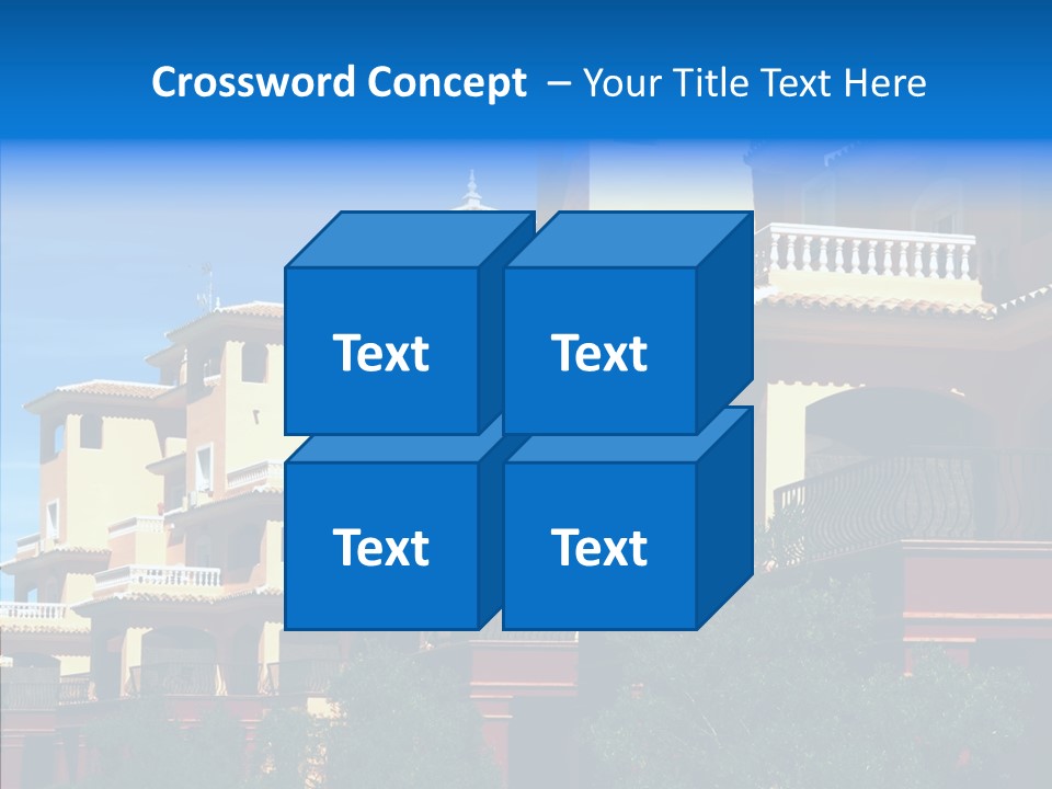 Real Estate Building Residence PowerPoint Template