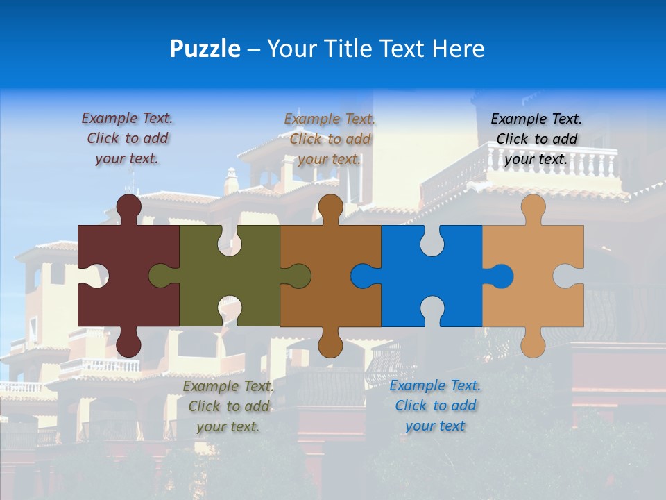 Real Estate Building Residence PowerPoint Template