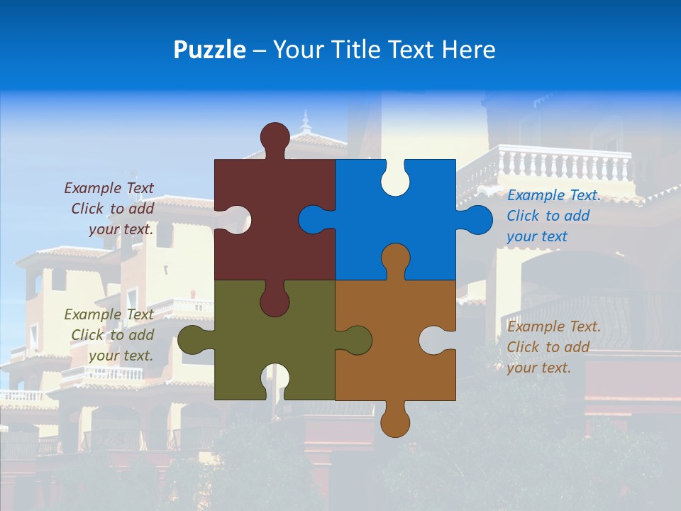 Real Estate Building Residence PowerPoint Template