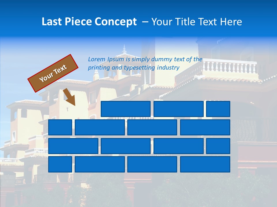 Real Estate Building Residence PowerPoint Template
