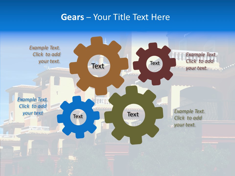 Real Estate Building Residence PowerPoint Template