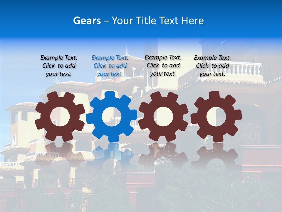 Real Estate Building Residence PowerPoint Template