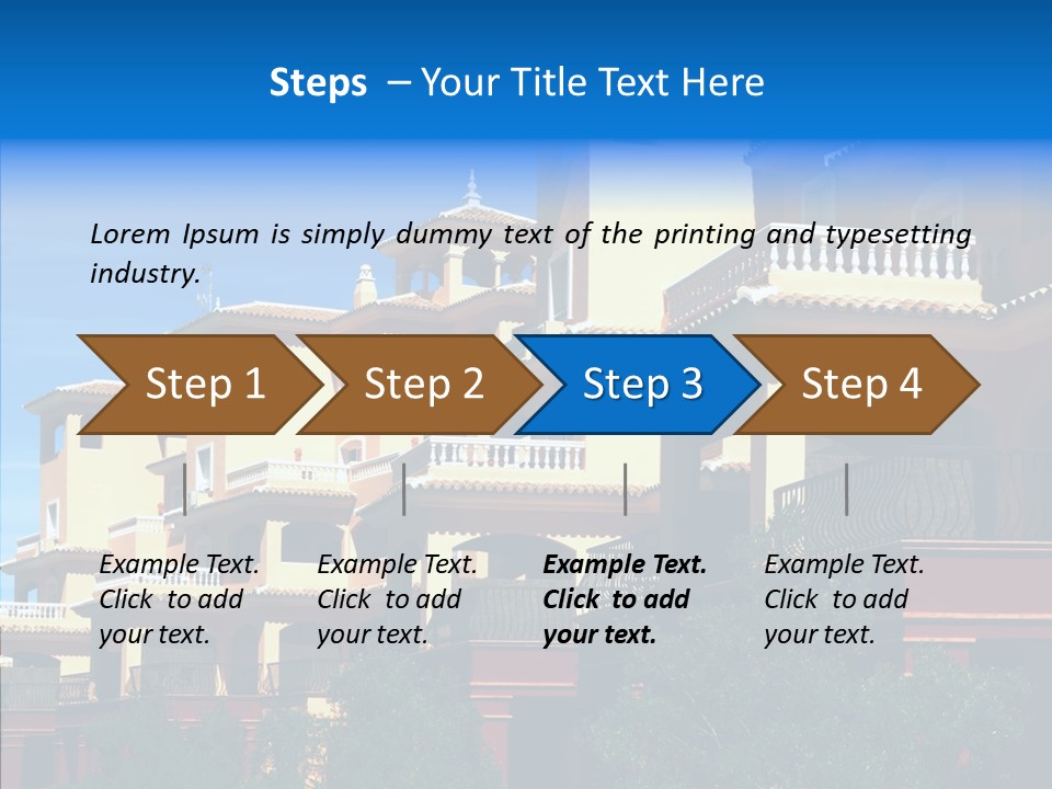 Real Estate Building Residence PowerPoint Template