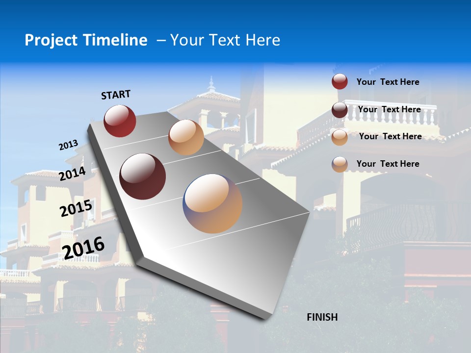 Real Estate Building Residence PowerPoint Template