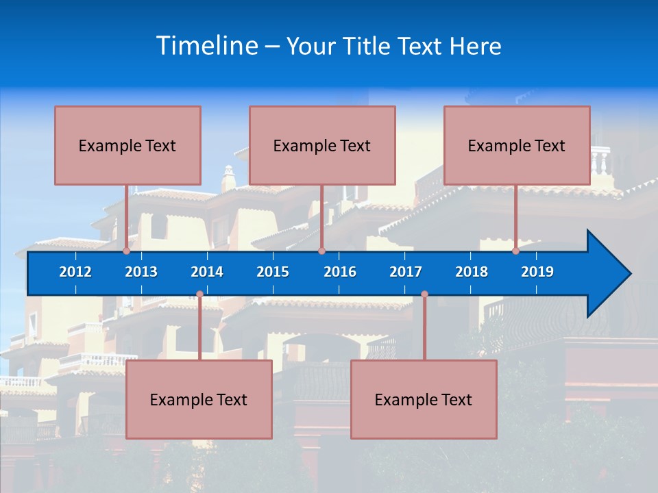 Real Estate Building Residence PowerPoint Template