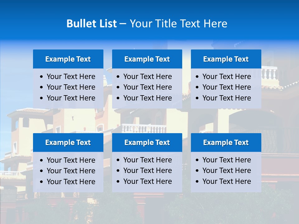 Real Estate Building Residence PowerPoint Template