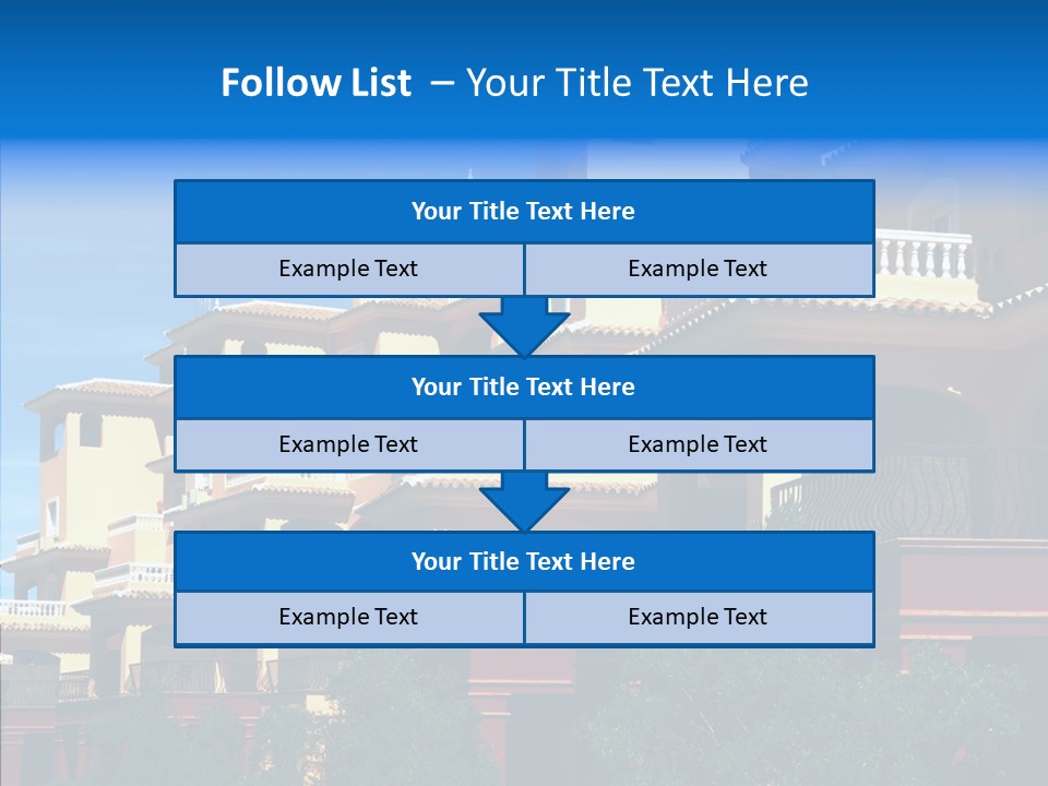 Real Estate Building Residence PowerPoint Template
