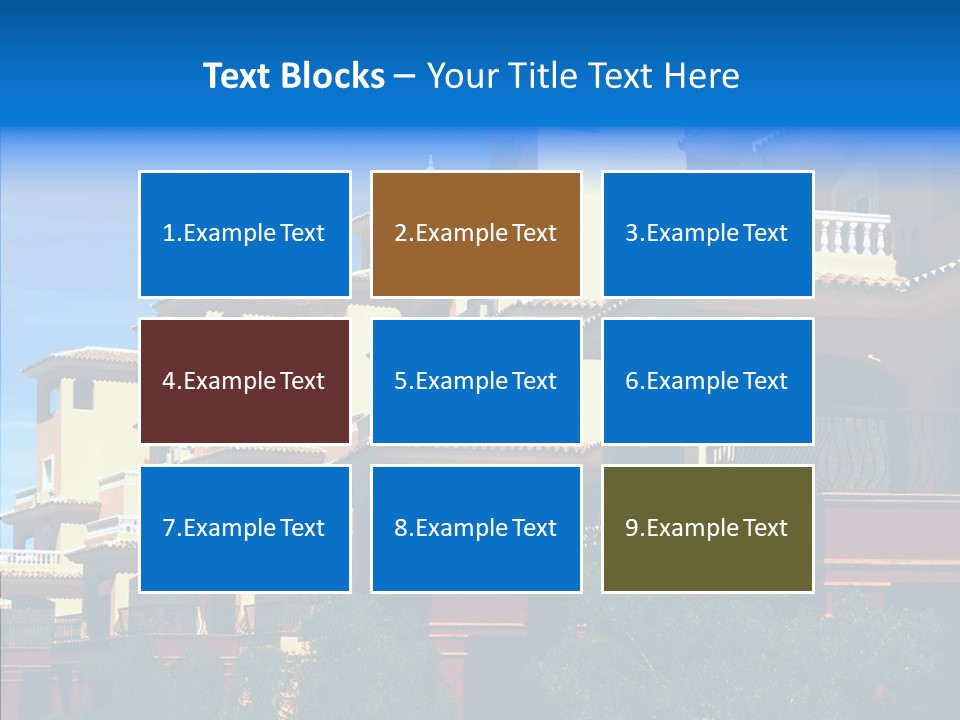 Real Estate Building Residence PowerPoint Template